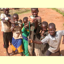 Boys and their Toys near Bamako, Mali